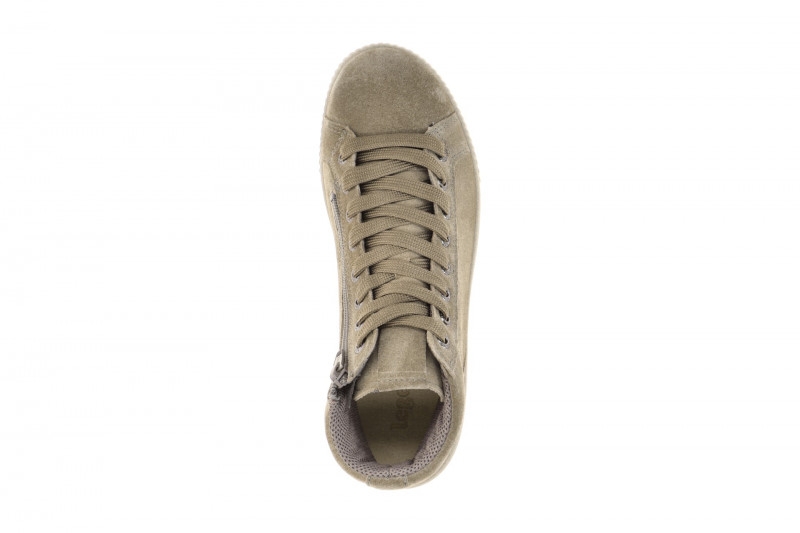 Legero Tanaro Stiefelette taupe grau Velour 466