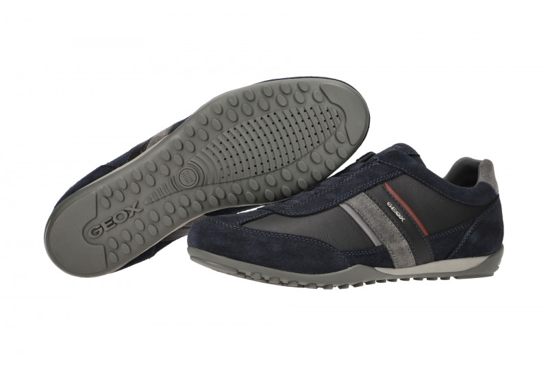 Geox Wells Schuhe Slipper blau U82T5A