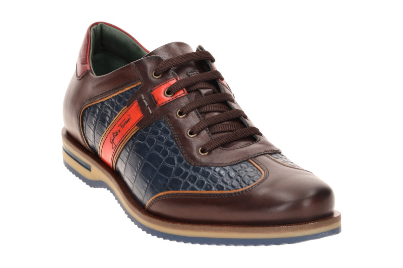 Galizio Torresi Schuhe braun moro Reptil 312938
