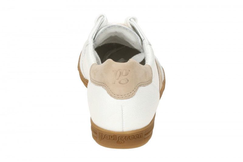 Paul Green Sneaker Schuhe weiß beige 5350