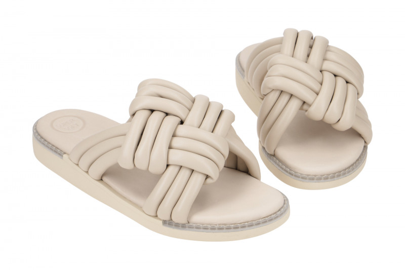 Paul Green Pantolette grau sabbia 7957