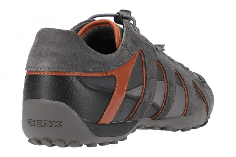 Geox Snake Schuhe grau orange U8407A