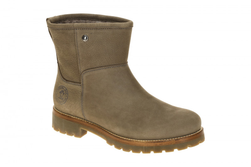 Panama Jack Grace Igloo B1 Schlupf Stiefel grau Lammfell Warmfutter