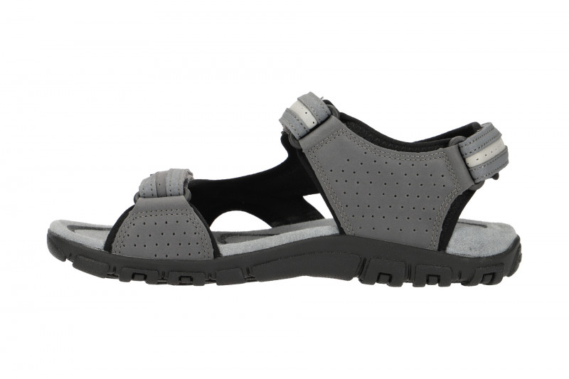 Geox Strada Herren Sandale grau U8224D
