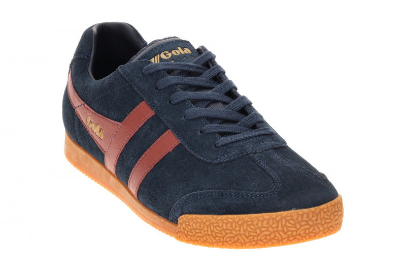Gola Harrier Sneakers Schuhe blau rot Herren CMA192