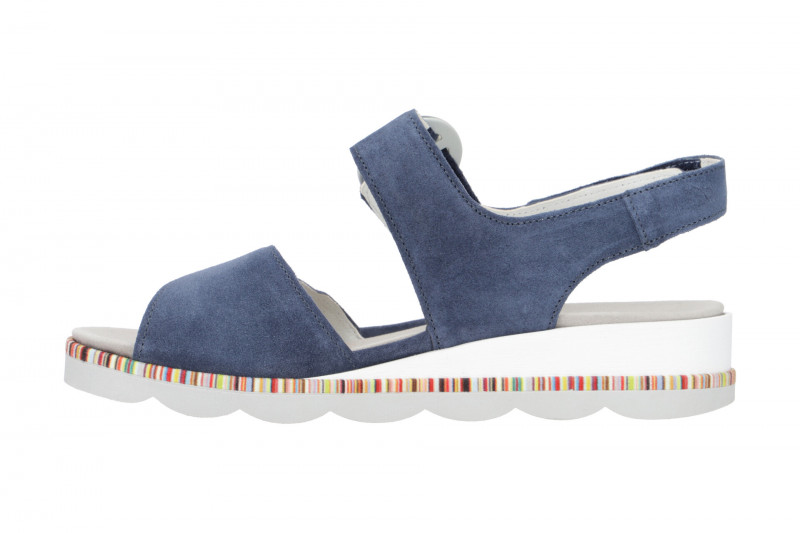 Waldläufer Nelly Sandale blau jeans 650002