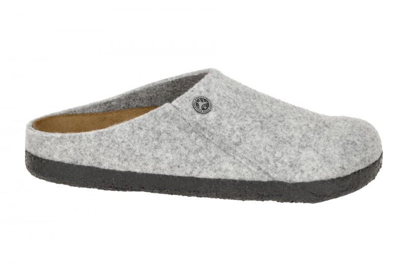 Birkenstock Zermatt Rivet Clogs Pantoletten hellgrau Normal-Weit 1015080