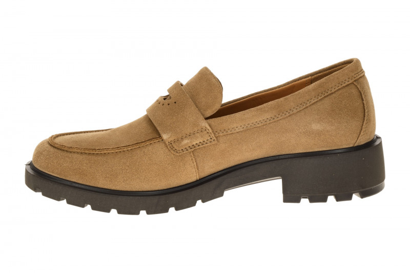 Ecco Metropole Vienna Schuhe braun camel Loafer 231333