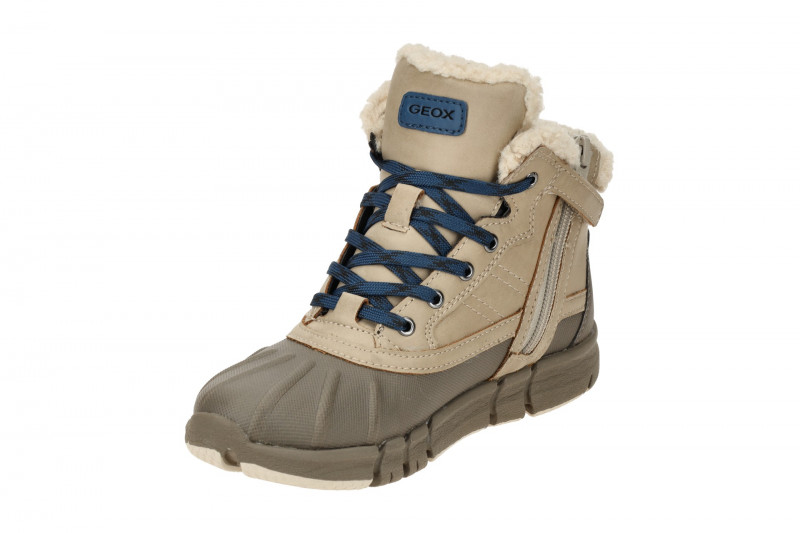 Geox Flexyper Winter Kinder Stiefel beige Warmfutter J269XE