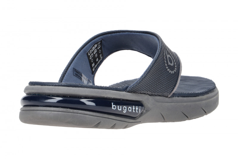 bugatti Socotra Zehentrenner Pantolette blau A7Z80