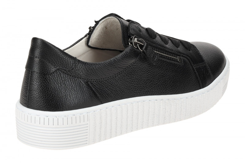 Gabor Schuhe Sneakers schwarz weiß 83.334.27