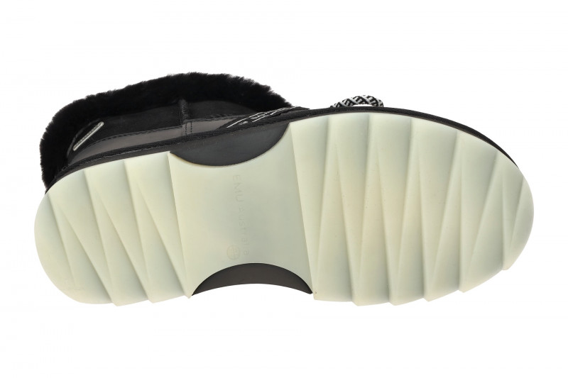 EMU Blurred Micro Boots Stiefeletten schwarz Schaffell Waterproof W13129