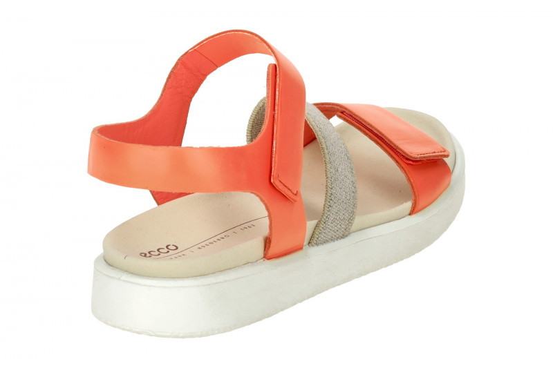 Ecco Flowt Sandalen orange coral 273713