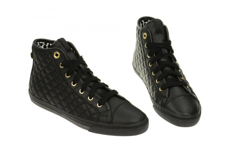 Geox New Club Stiefel schwarz matt D4258A