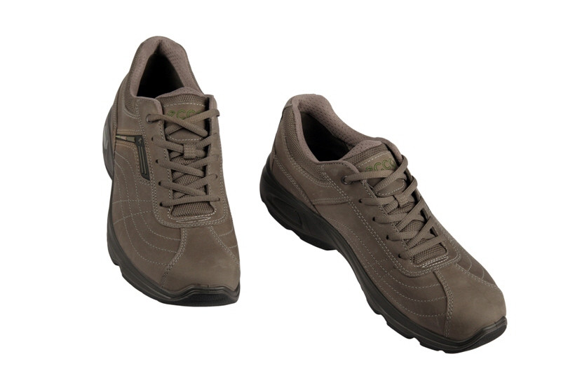 Ecco Light 3 Schuhe grau Herren Schnürer