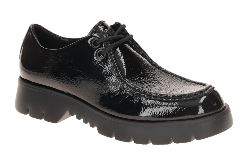 Högl Sally Schuhe Mokassin in schwarz Lack 2415