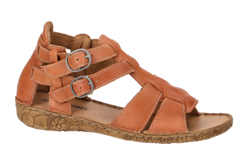 Josef Seibel Rosalie 51 Riemchen Steg Sandale orange