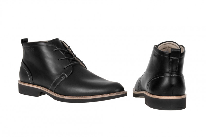 Ecco Biarritz Stiefelette in schwarz Mid cut - 63001401001