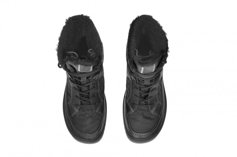 Ecco Trace Stiefel in schwarz Warmfutter Gore-Tex