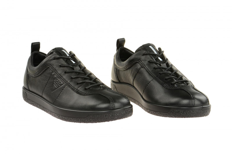Ecco Soft 1 Schuhe schwarz Herren Sneaker