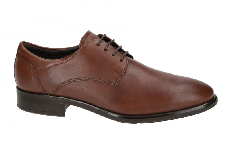ecco Citytray Business Schuhe braun cognac