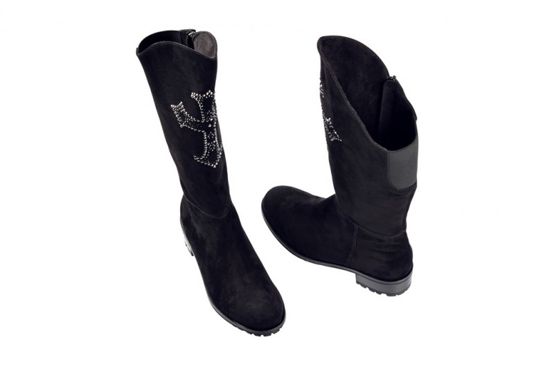 Peter Kaiser Insea Stiefel schwarz Swarovski - 02823/240