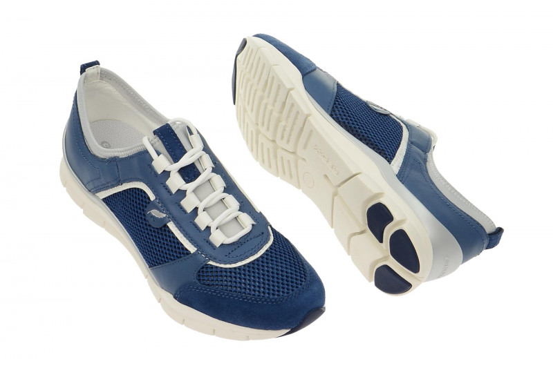 Geox Respira Sukie B Sneakers in blau Demenschuhe