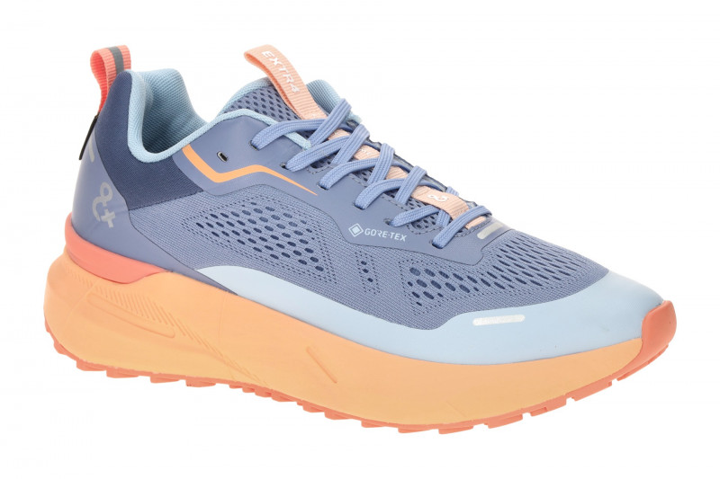 EXTR4 Kaizen Sport Sneaker blau orange Damen GORE-TEX 1205155