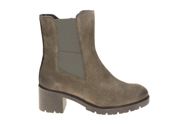 Gabor Stiefelette Ankle Boots taupe grau H-Weite 8064.02.007