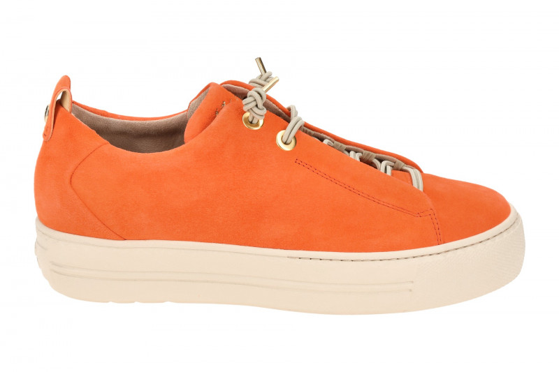 Paul Green Sneaker Plateau Schuhe orange papaya 5017