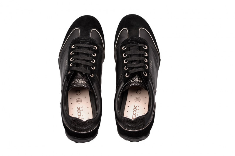 Geox Snake C Schuhe in schwarz D2412C