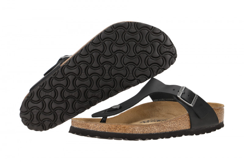 Birkenstock Gizeh Pantolette schwarz Normal-Weit 845251
