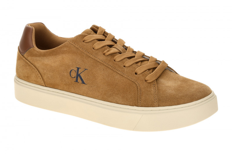 Calvin Klein Schuhe Classic Cup Sneakers braun Velour