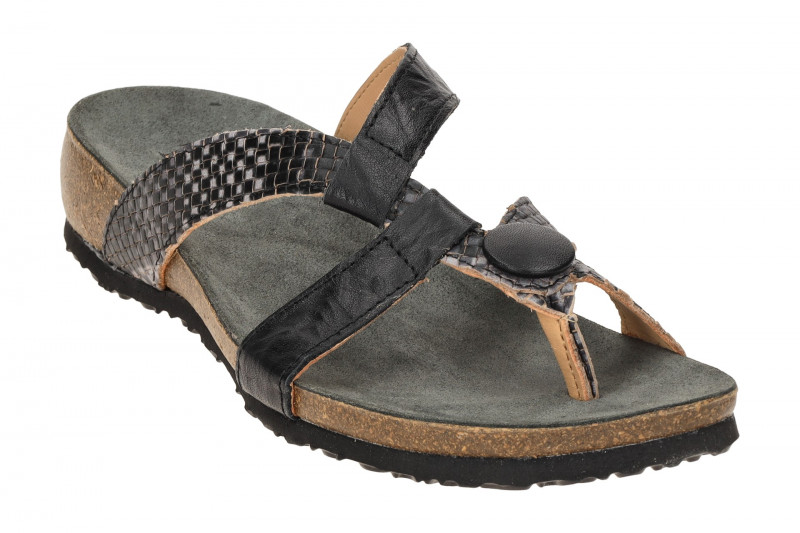 Think Julia Zehentrenner Pantolette schwarz Karo