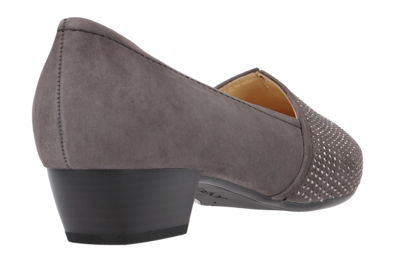 Gabor Pumps grau Samt 25.134.19