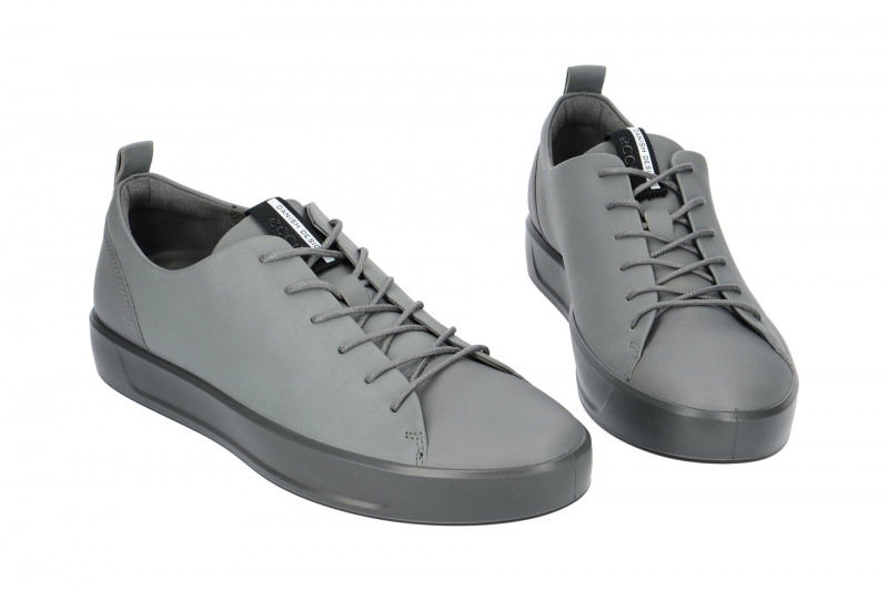 Ecco Soft 8 Sneaker Schuhe grau