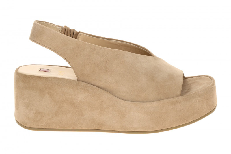 Högl Mimi Plateau Sandalette taupe braun Keil 2522