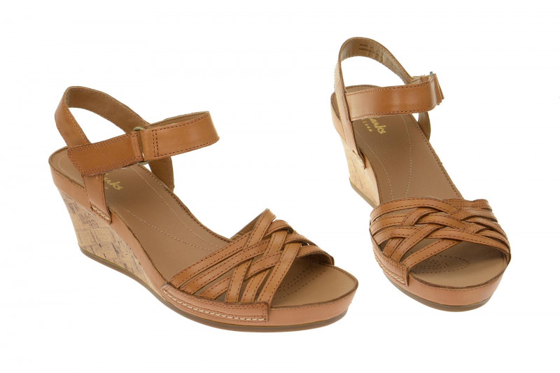 Clarks Sandale Rusty hellbraun