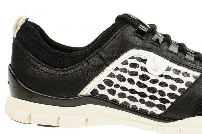 Geox Sukie Schuhe schwarz weiß D52F2B