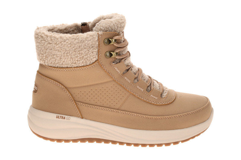 Skechers On-The-Go Stiefeletten hellbraun Damen wasserdicht 144746