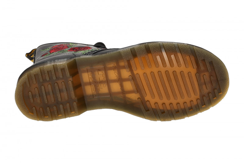 Dr. Martens 1460 Vonda Damen Stiefel schwarz Blumen 24722001