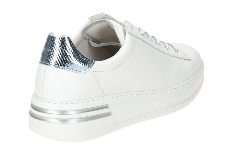 Gabor Comfort Florenz Sneakers weiß blau 66.395.52