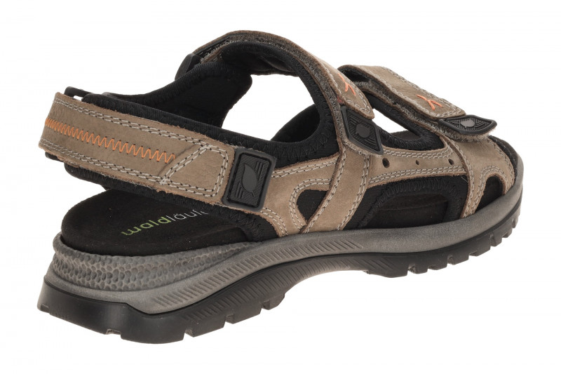 Waldläufer Taro Sandale Herren taupe grau H-Weite 746004
