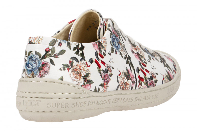 Eject Dass Schuhe weiß Blumen 11207