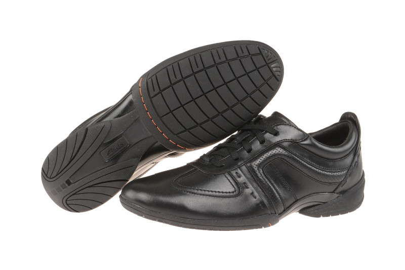 Clarks Flux Spring Schuhe schwarz