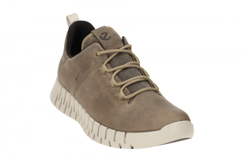 Ecco Gruuv Schuhe braun Sneakers Fettleder GORE-TEX 525224