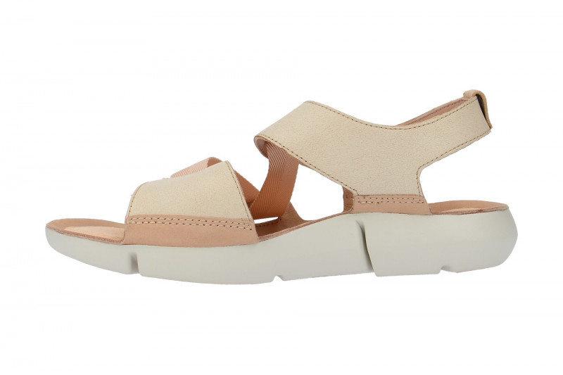 Clarks Damen Sandale TriClover beige rosa