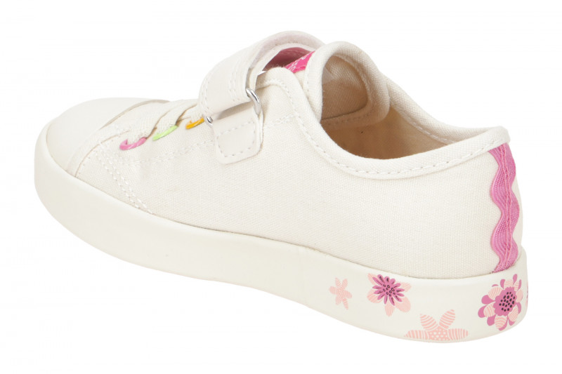 Geox Ciak Kinder Schuhe creme-weiß Disney Princess