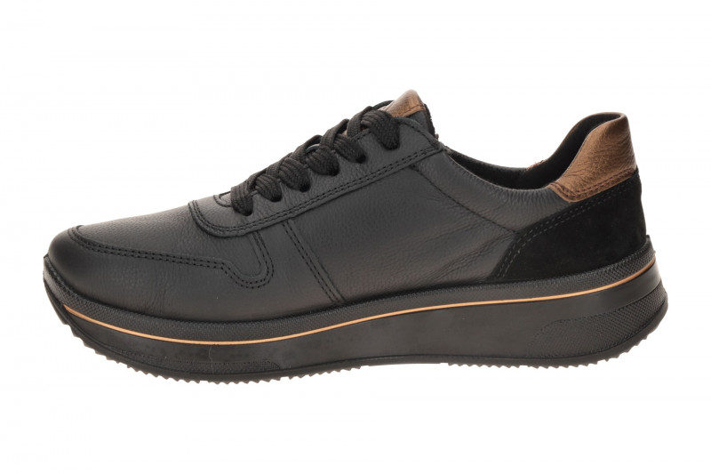 ARA Sapporo 3 Schuhe Sneaker schwarz matt 1227540