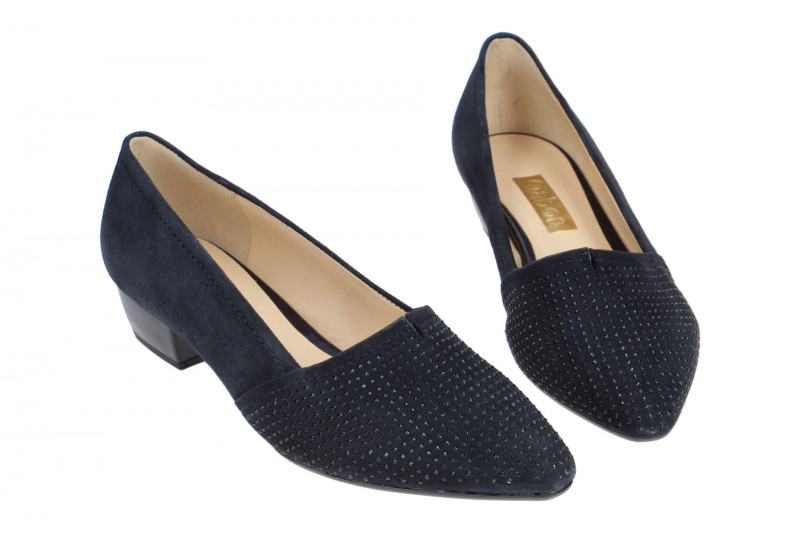 Gabor Pumps blau pazifik Samt 05.134.16